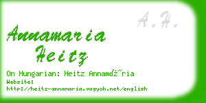 annamaria heitz business card
